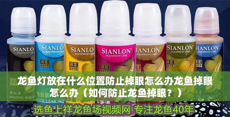 龍魚燈放在什么位置防止掉眼怎么辦龍魚掉眼怎么辦（如何防止龍魚掉眼？）
