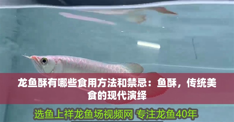 龍魚酥有哪些食用方法和禁忌：魚酥，傳統美食的現代演繹