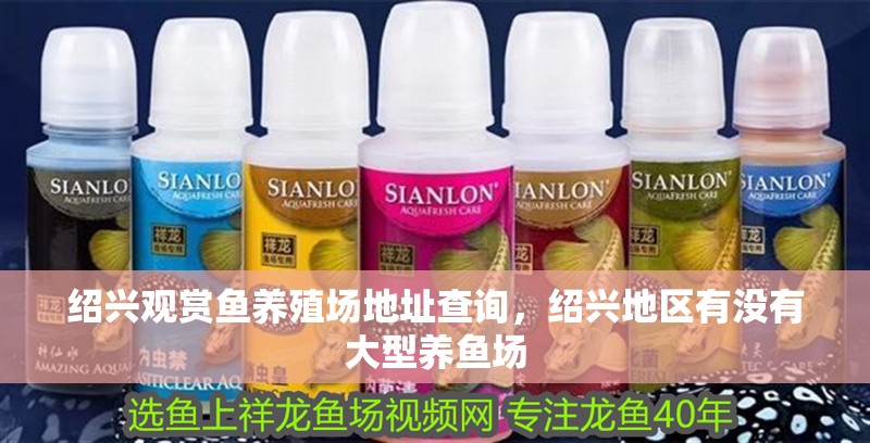 紹興觀賞魚(yú)養(yǎng)殖場(chǎng)地址查詢，紹興地區(qū)有沒(méi)有大型養(yǎng)魚(yú)場(chǎng)