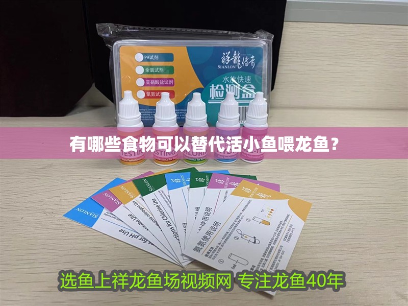 有哪些食物可以替代活小魚喂龍魚？