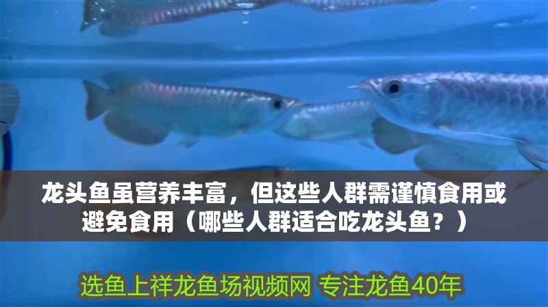 龍頭魚雖營養豐富，但這些人群需謹慎食用或避免食用（哪些人群適合吃龍頭魚？）