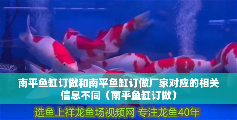 南平魚缸訂做和南平魚缸訂做廠家對應的相關信息不同（南平魚缸訂做）