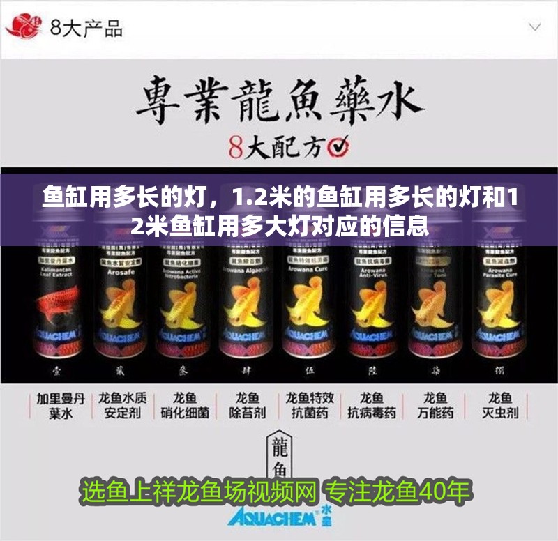 魚缸用多長(zhǎng)的燈，1.2米的魚缸用多長(zhǎng)的燈和12米魚缸用多大燈對(duì)應(yīng)的信息
