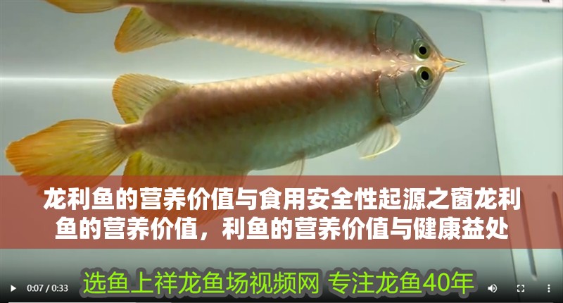 龍利魚(yú)的營(yíng)養(yǎng)價(jià)值與食用安全性起源之窗龍利魚(yú)的營(yíng)養(yǎng)價(jià)值，利魚(yú)的營(yíng)養(yǎng)價(jià)值與健康益處