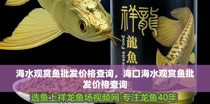 海水觀賞魚批發價格查詢，海口海水觀賞魚批發價格查詢 海水觀賞魚批發價格查詢，海口海水觀賞魚批發價格查詢 觀賞魚百科