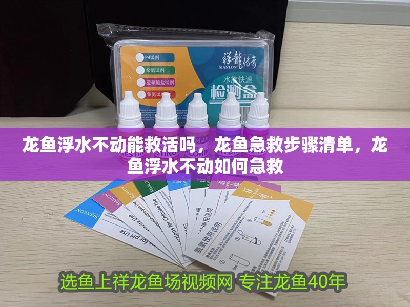 龍魚浮水不動能救活嗎，龍魚急救步驟清單，龍魚浮水不動如何急救