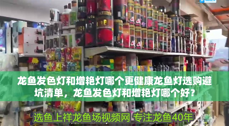 龍魚發色燈和增艷燈哪個更健康龍魚燈選購避坑清單，龍魚發色燈和增艷燈哪個好？