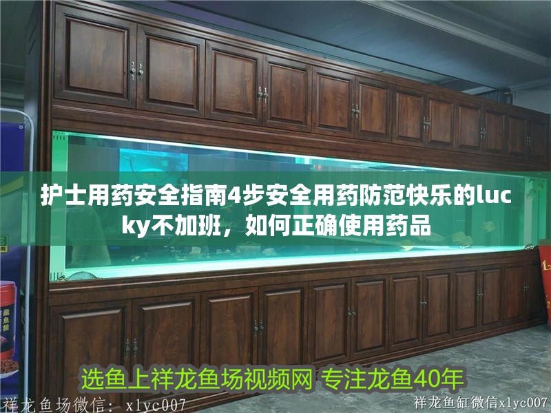 護(hù)士用藥安全指南4步安全用藥防范快樂(lè)的lucky不加班，如何正確使用藥品