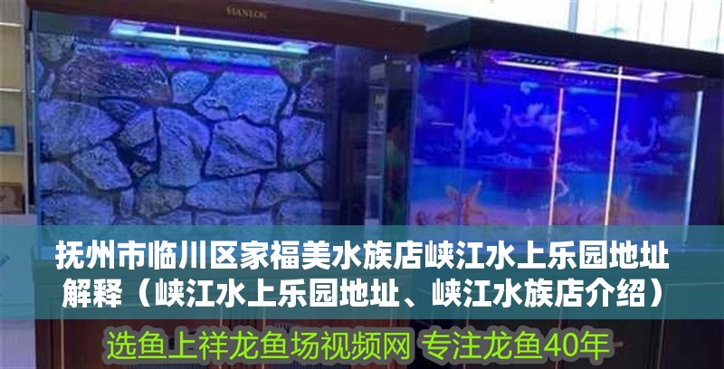 撫州市臨川區家福美水族店峽江水上樂園地址解釋（峽江水上樂園地址、峽江水族店介紹） 撫州市臨川區家福美水族店峽江水上樂園地址解釋（峽江水上樂園地址、峽江水族店介紹） 觀賞魚百科