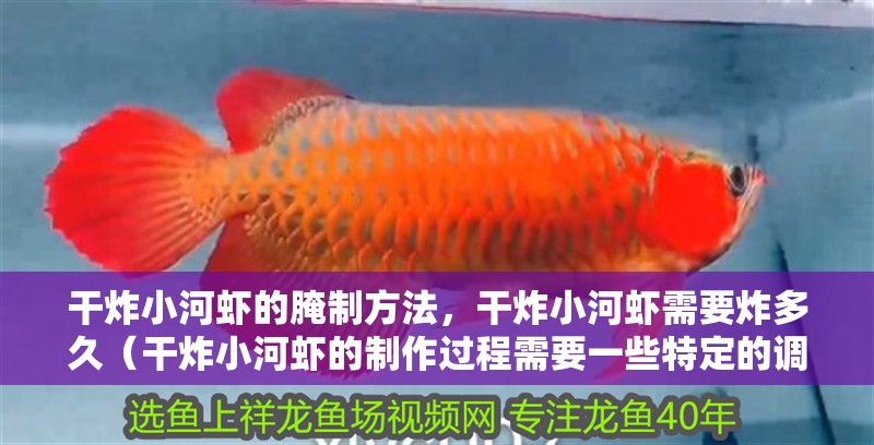 干炸小河蝦的腌制方法，干炸小河蝦需要炸多久（干炸小河蝦的制作過程需要一些特定的調(diào)料來增添風(fēng)味）