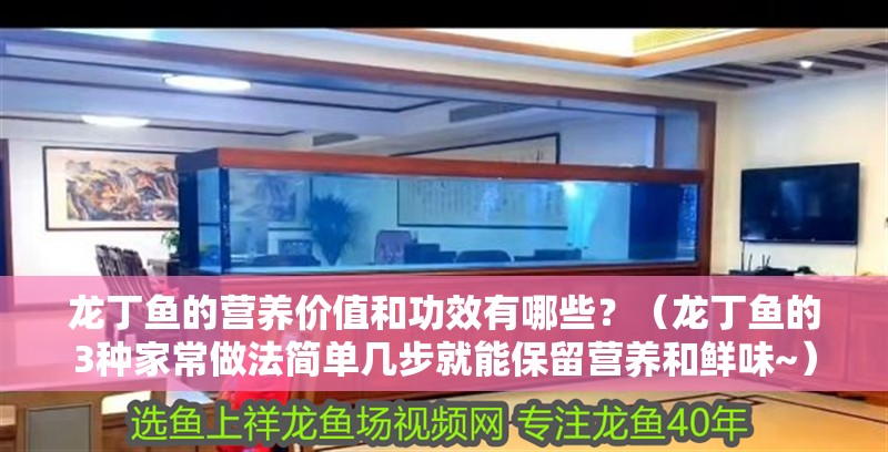 龍丁魚的營(yíng)養(yǎng)價(jià)值和功效有哪些？（龍丁魚的3種家常做法簡(jiǎn)單幾步就能保留營(yíng)養(yǎng)和鮮味~）