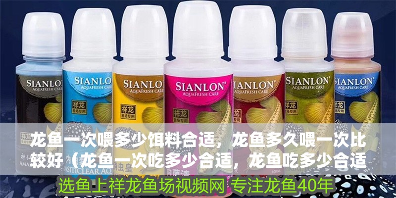 龍魚一次喂多少餌料合適，龍魚多久喂一次比較好（龍魚一次吃多少合適，龍魚吃多少合適）