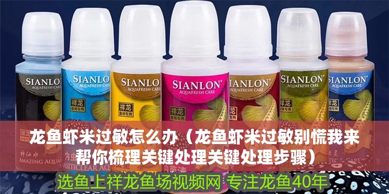 龍魚蝦米過敏怎么辦（龍魚蝦米過敏別慌我來幫你梳理關(guān)鍵處理關(guān)鍵處理步驟）
