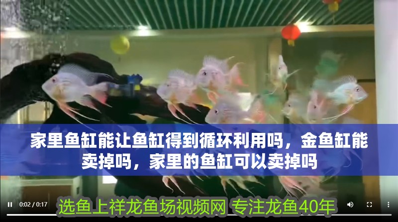 家里魚缸能讓魚缸得到循環利用嗎，金魚缸能賣掉嗎，家里的魚缸可以賣掉嗎