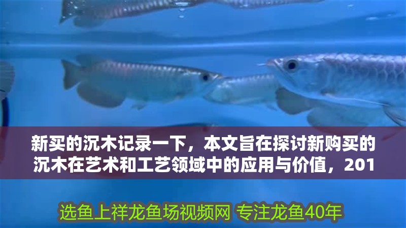 新買的沉木記錄一下，本文旨在探討新購買的沉木在藝術和工藝領域中的應用與價值，2018.1.15日看看能稀罕多久，不買天天惦記哈哈