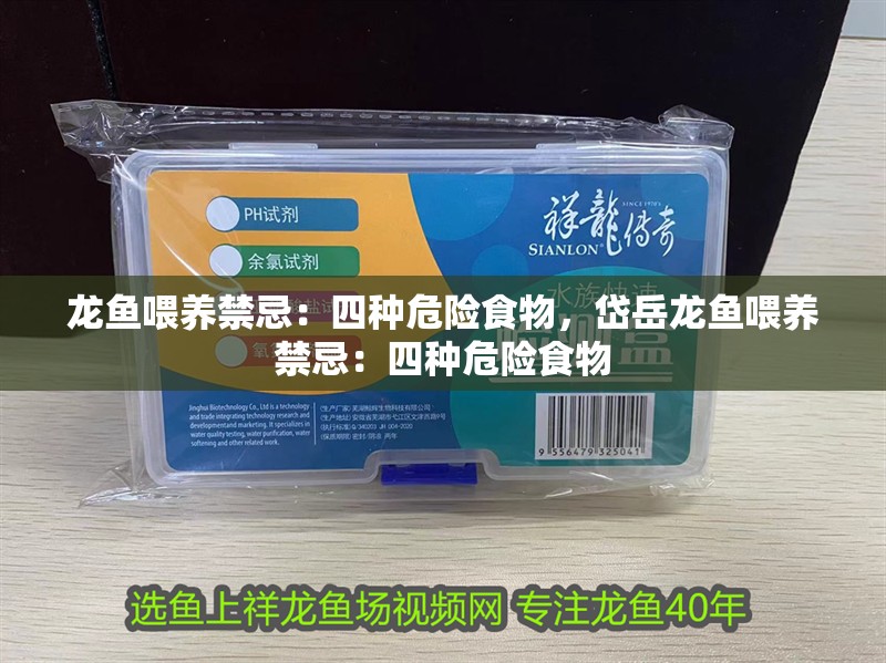 龍魚喂養(yǎng)禁忌：四種危險食物，岱岳龍魚喂養(yǎng)禁忌：四種危險食物