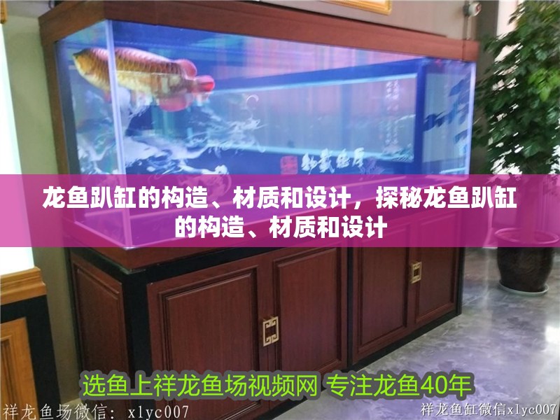 龍魚趴缸的構造、材質和設計，探秘龍魚趴缸的構造、材質和設計