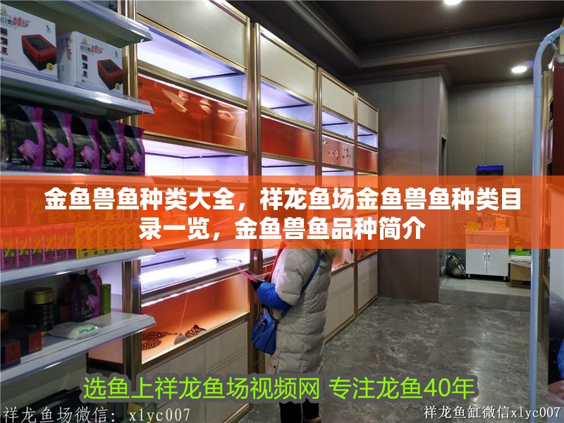 金魚獸魚種類大全，祥龍魚場金魚獸魚種類目錄一覽，金魚獸魚品種簡介