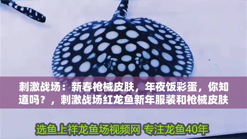 刺激戰(zhàn)場(chǎng)：新春槍械皮膚，年夜飯彩蛋，你知道嗎？，刺激戰(zhàn)場(chǎng)紅龍魚(yú)新年服裝和槍械皮膚在刺激戰(zhàn)場(chǎng)中的實(shí)用信息