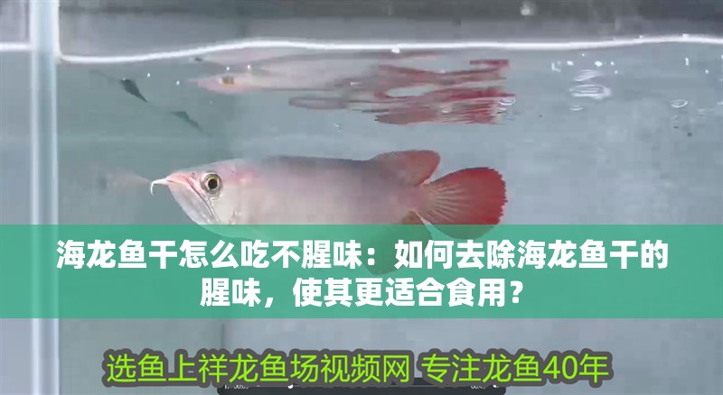 海龍魚(yú)干怎么吃不腥味：如何去除海龍魚(yú)干的腥味，使其更適合食用？