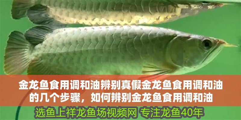 金龍魚食用調和油辨別真假金龍魚食用調和油的幾個步驟，如何辨別金龍魚食用調和油