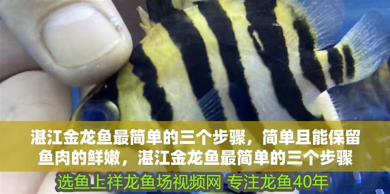 湛江金龍魚最簡單的三個步驟，簡單且能保留魚肉的鮮嫩，湛江金龍魚最簡單的三個步驟