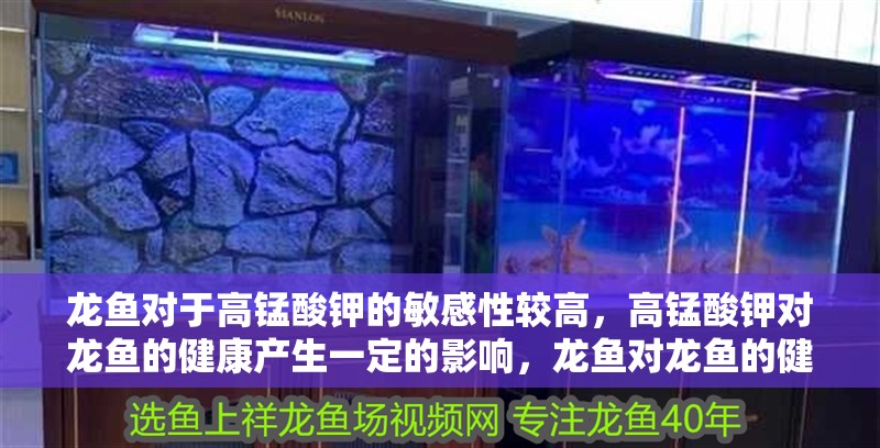龍魚對于高錳酸鉀的敏感性較高，高錳酸鉀對龍魚的健康產生一定的影響，龍魚對龍魚的健康產生影響