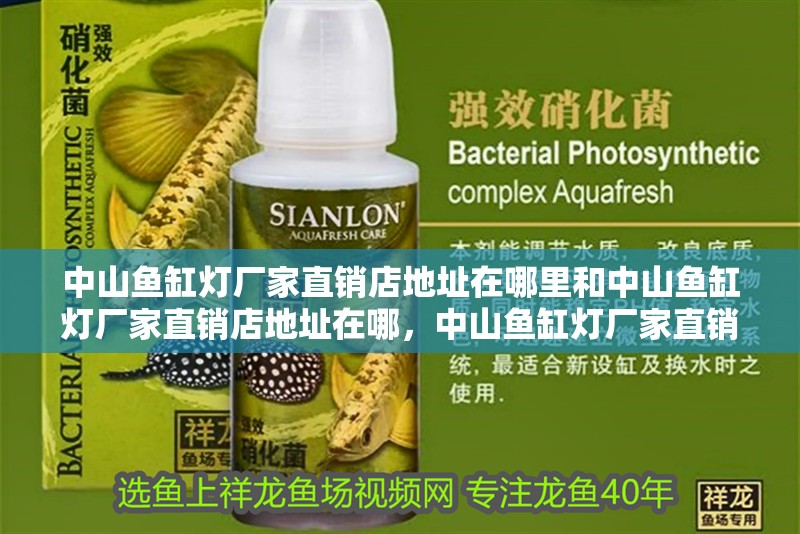 中山魚缸燈廠家直銷店地址在哪里和中山魚缸燈廠家直銷店地址在哪，中山魚缸燈廠家直銷店地址