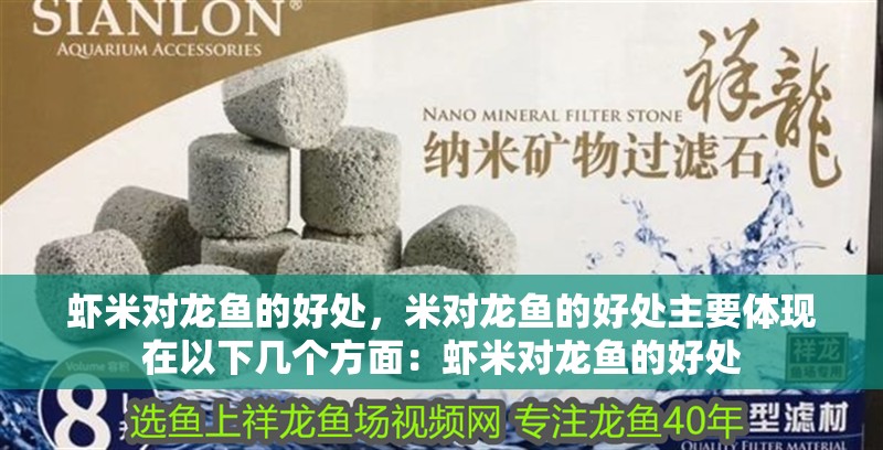 蝦米對龍魚的好處，米對龍魚的好處主要體現在以下幾個方面：蝦米對龍魚的好處