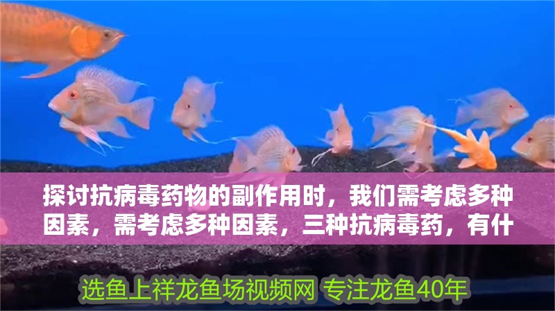 探討抗病毒藥物的副作用時，我們需考慮多種因素，需考慮多種因素，三種抗病毒藥，有什么區別