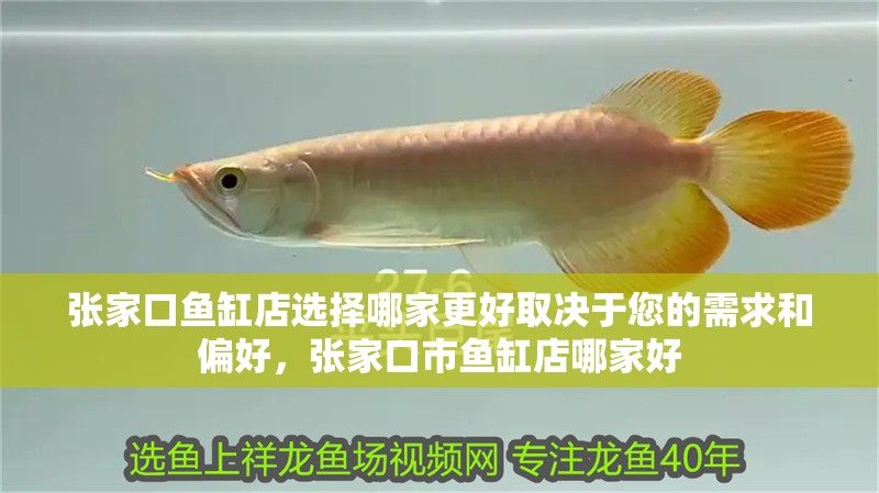 張家口魚缸店選擇哪家更好取決于您的需求和偏好，張家口市魚缸店哪家好