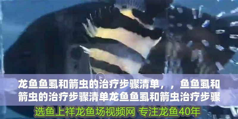 龍魚魚虱和箭蟲的治療步驟清單，，魚魚虱和箭蟲的治療步驟清單龍魚魚虱和箭蟲治療步驟清單