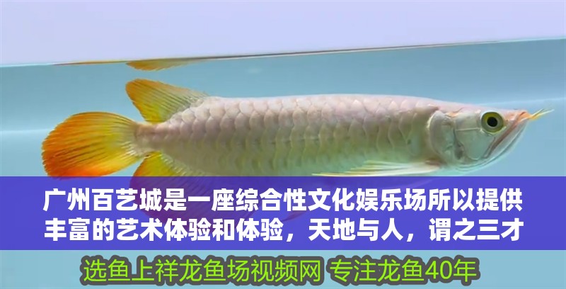 廣州百藝城是一座綜合性文化娛樂場所以提供豐富的藝術體驗和體驗，天地與人，謂之三才