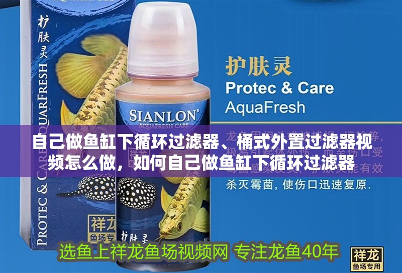 自己做魚缸下循環(huán)過濾器、桶式外置過濾器視頻怎么做，如何自己做魚缸下循環(huán)過濾器