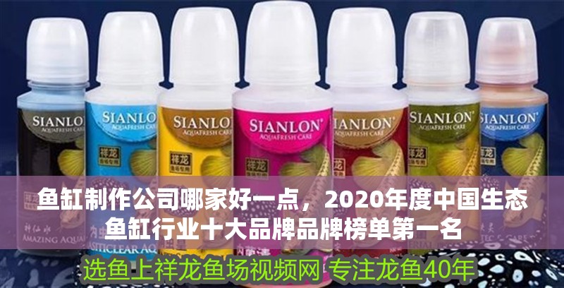 魚缸制作公司哪家好一點，2020年度中國生態魚缸行業十大品牌品牌榜單第一名