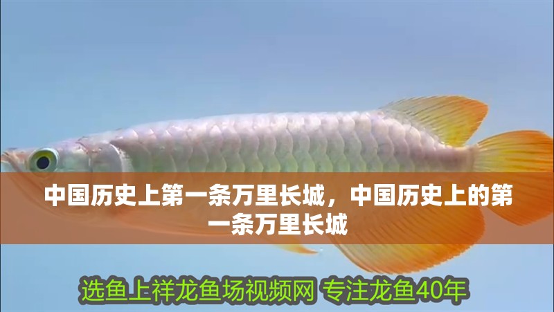 中國歷史上第一條萬里長城，中國歷史上的第一條萬里長城
