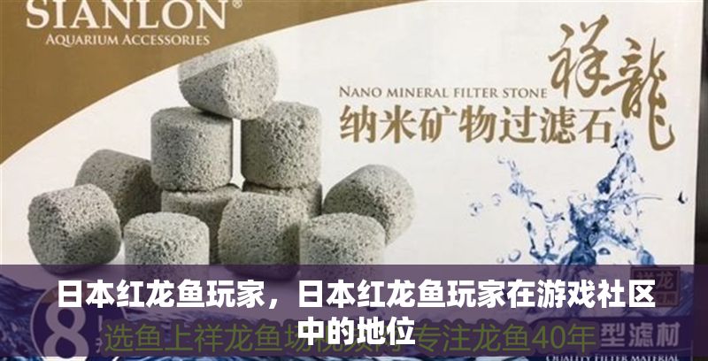 日本紅龍魚玩家，日本紅龍魚玩家在游戲社區中的地位