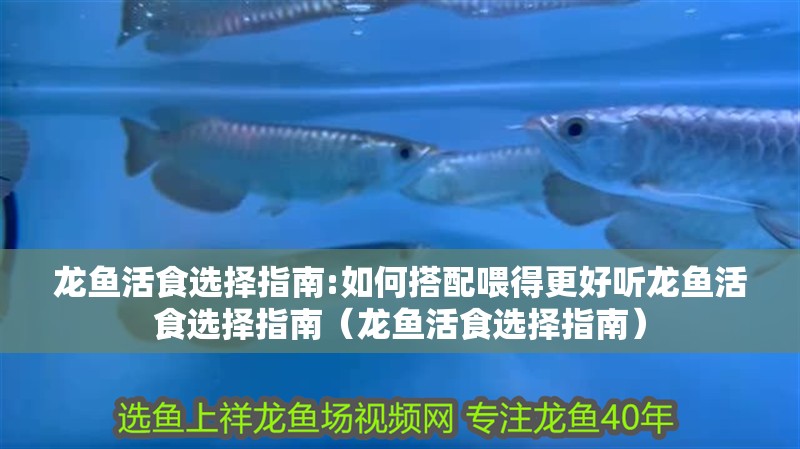 龍魚活食選擇指南:如何搭配喂得更好聽龍魚活食選擇指南（龍魚活食選擇指南）