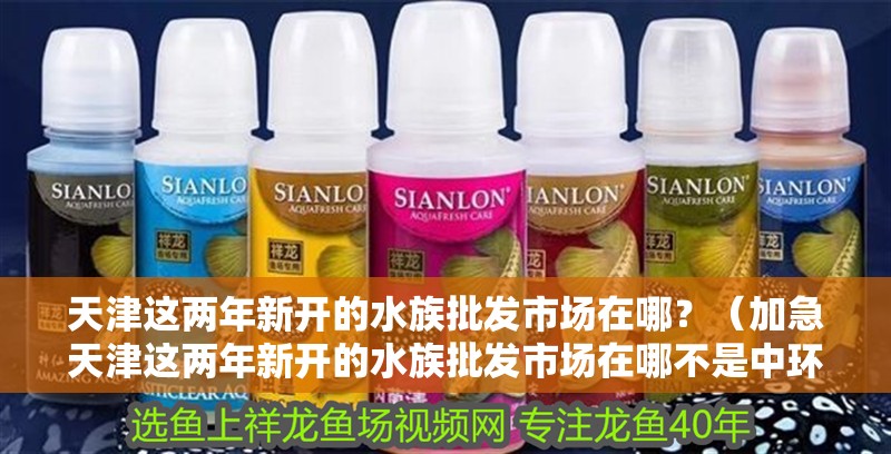 天津這兩年新開的水族批發(fā)市場在哪？（加急天津這兩年新開的水族批發(fā)市場在哪不是中環(huán)的謝謝）