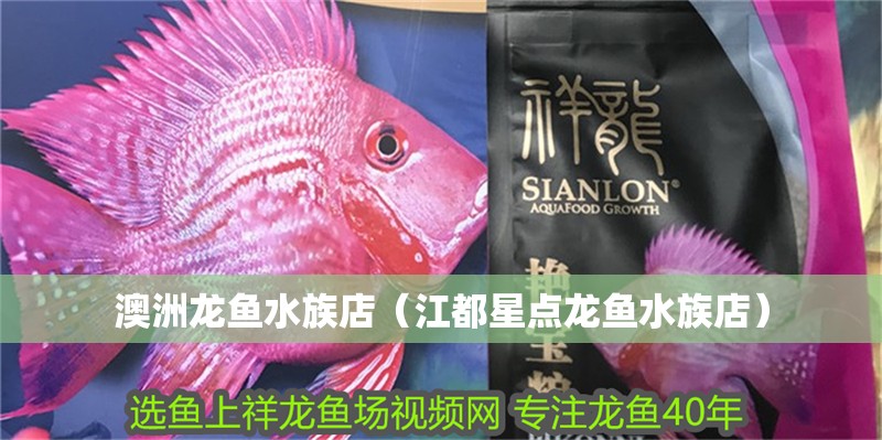 澳洲龍魚水族店（<strong><mark>江都</mark></strong>星點龍魚水族店）