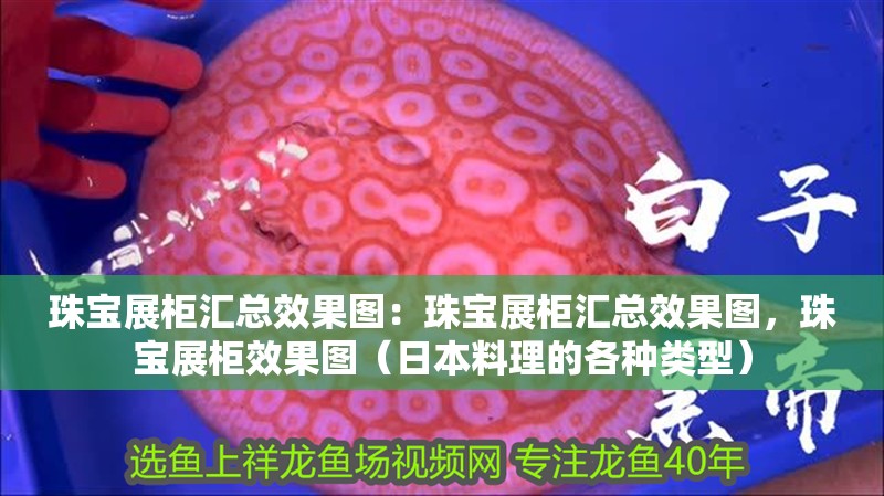 珠寶展柜匯總效果圖：珠寶展柜匯總效果圖，珠寶展柜效果圖（日本料理的各種類型）