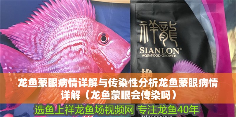 龍魚蒙眼病情詳解與傳染性分析龍魚蒙眼病情詳解（龍魚蒙眼會傳染嗎）