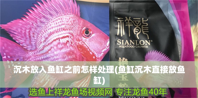 沉木放入魚缸之前怎樣處理(魚缸沉木直接放魚缸)