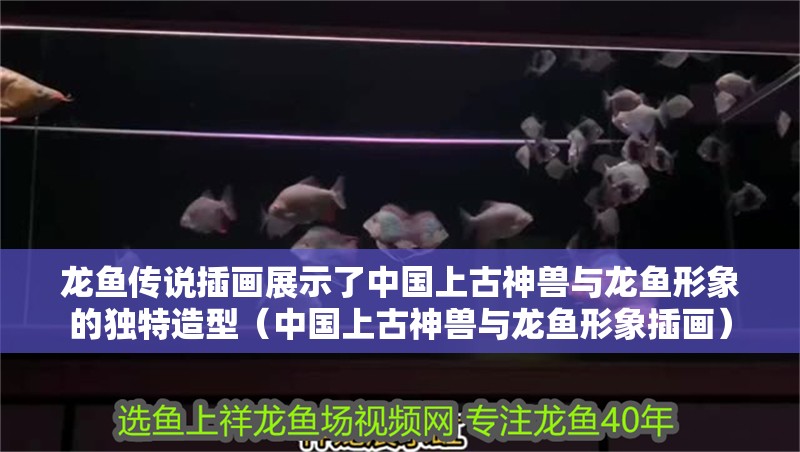 龍魚傳說插畫展示了中國上古神獸與龍魚形象的獨特造型（中國上古神獸與龍魚形象插畫）