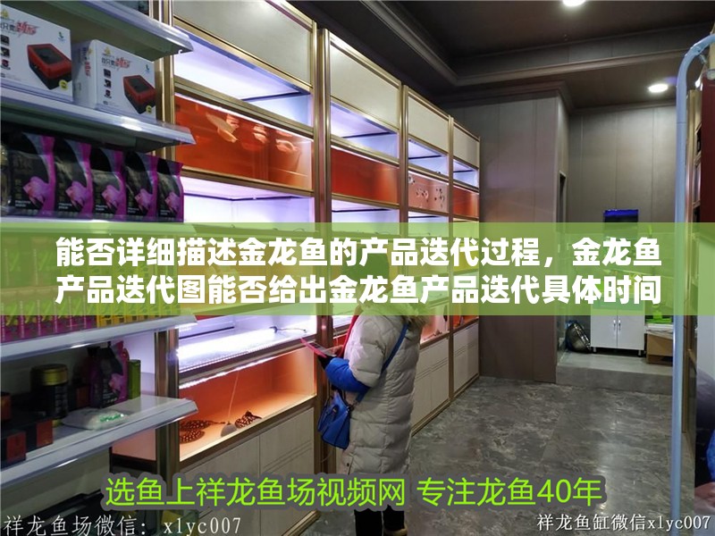 能否詳細描述金龍魚的產品迭代過程，金龍魚產品迭代圖能否給出金龍魚產品迭代具體時間點