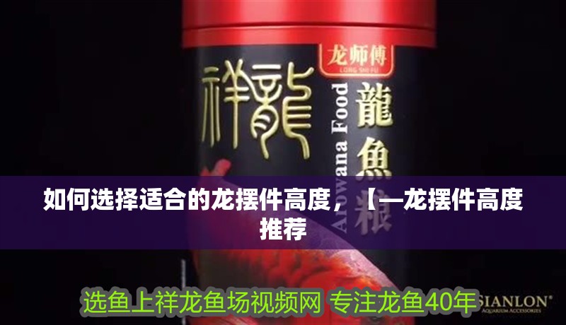 如何選擇適合的龍擺件高度，【—龍擺件高度推薦