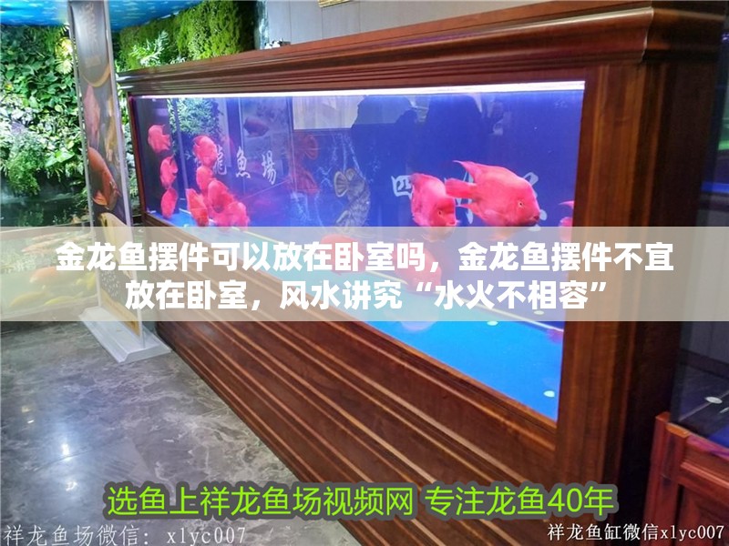 金龍魚擺件可以放在臥室嗎，金龍魚擺件不宜放在臥室，風水講究“水火不相容”