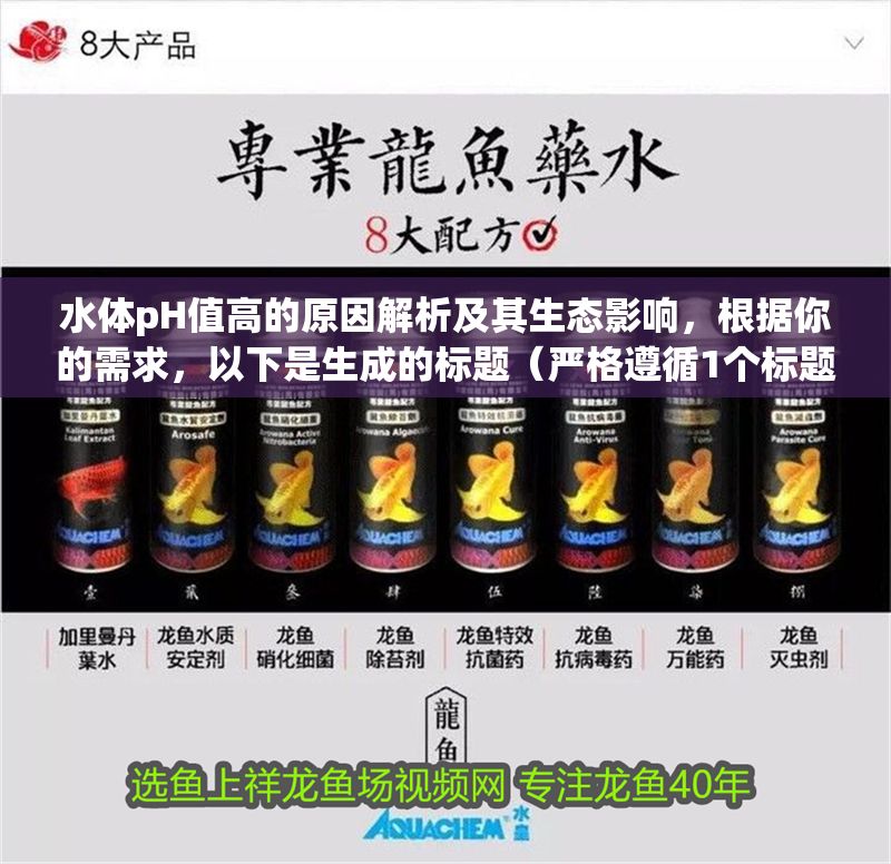 水體pH值高的原因解析及其生態影響，根據你的需求，以下是生成的標題（嚴格遵循1個標題的要求），，水體pH值升高的成因分析與生態環境效應研究，在保持專業性的同時，兼顧了原因解析和生態影響兩大核心，采用成因分析替代部分表述使句式更簡練，并加入研究一詞提升學術嚴謹性。）