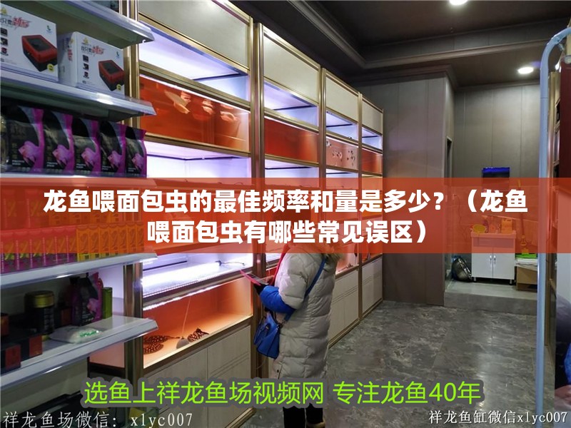 龍魚喂面包蟲的最佳頻率和量是多少？（龍魚喂面包蟲有哪些常見誤區(qū)）