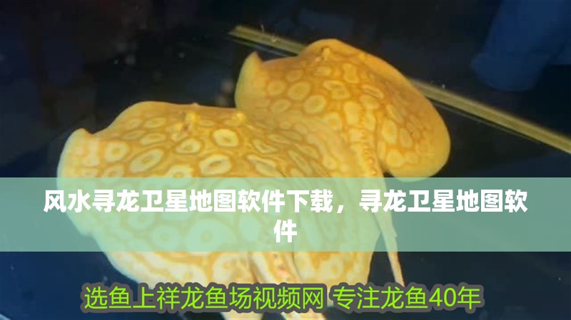 風(fēng)水尋龍衛(wèi)星地圖軟件下載，尋龍衛(wèi)星地圖軟件